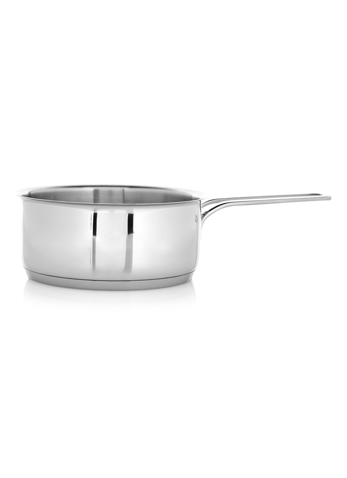 WMF Mini steelpan 14 cm  - voorkant 4 zilver