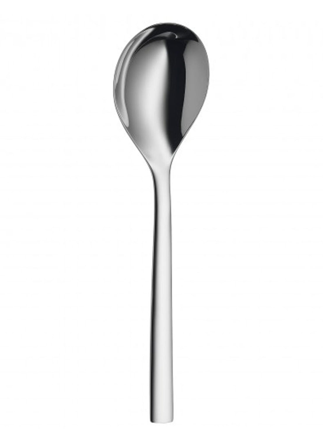 WMF Nuova serveerlepel 25 cm - voorkant zilver