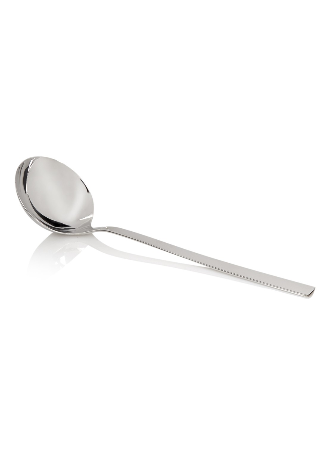 WMF Nuova soeplepel 30 cm - voorkant zilver