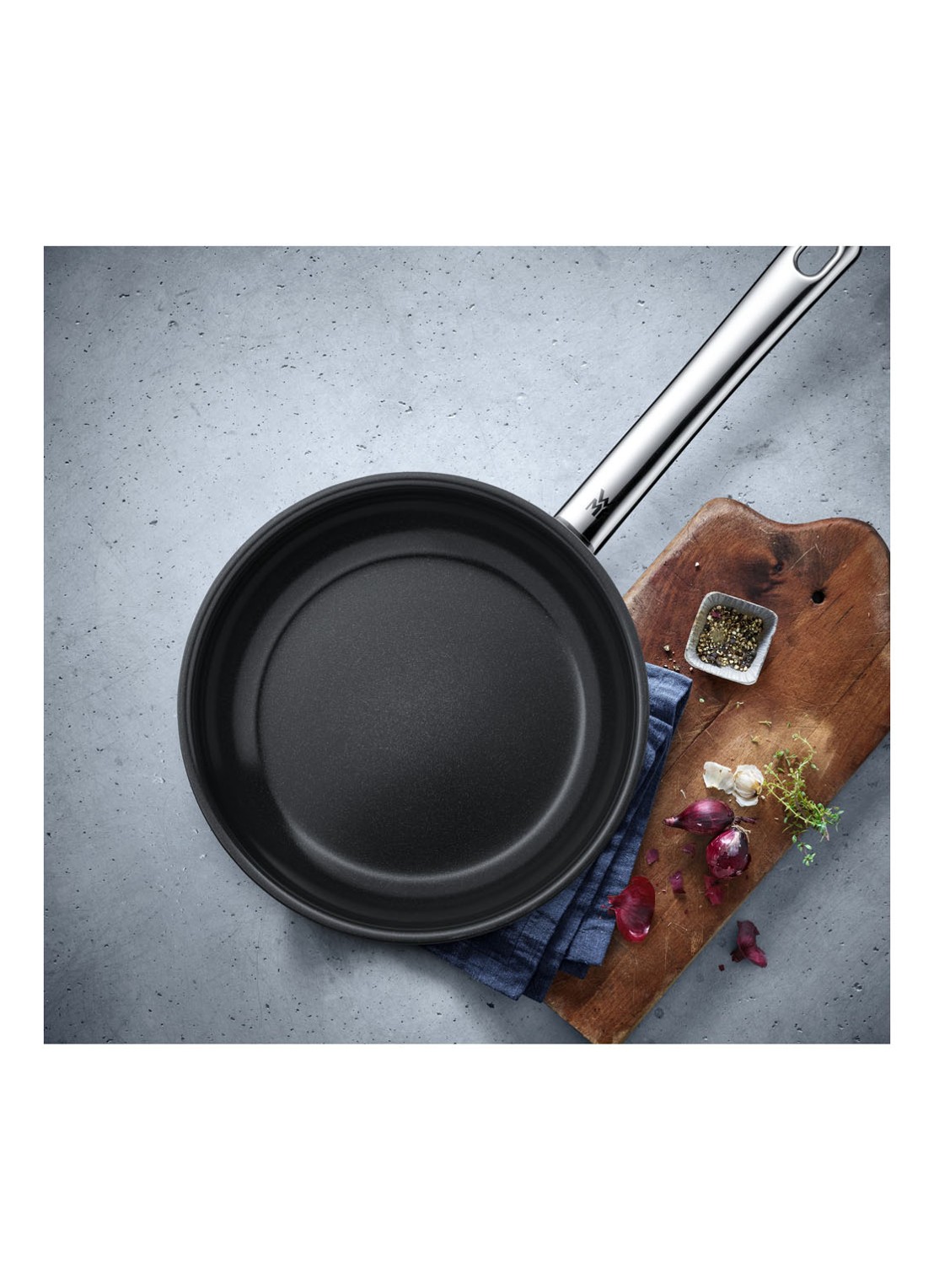 WMF Pannenset 2-delig - voorkant 7 zilver