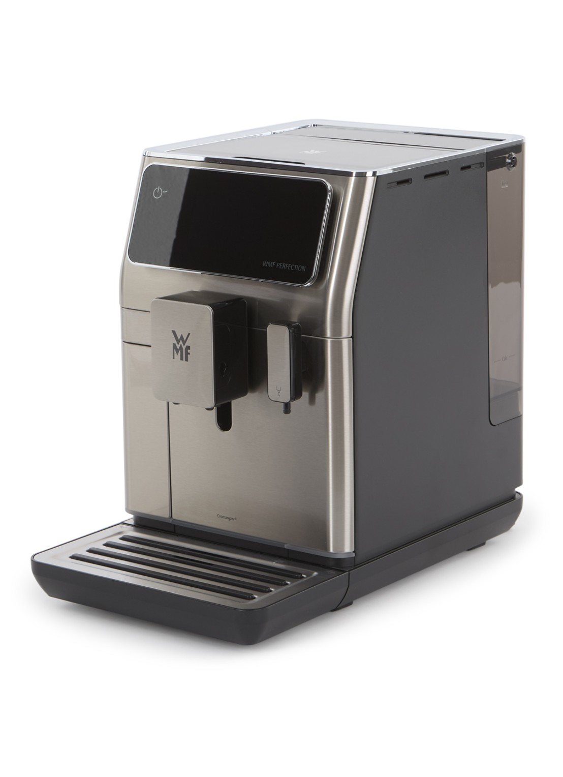 WMF Perfection 660L volautomatische koffiemachine CP813D10 - voorkant 2 zilver