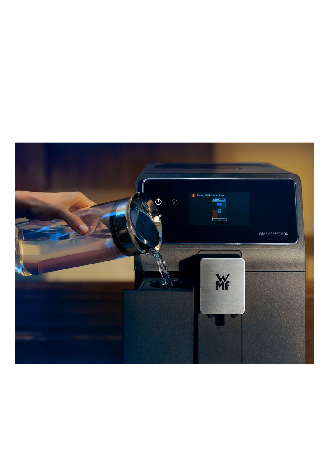 WMF Perfection 840L volautomatische koffiemachine CP850D15 - detail 5 zwart