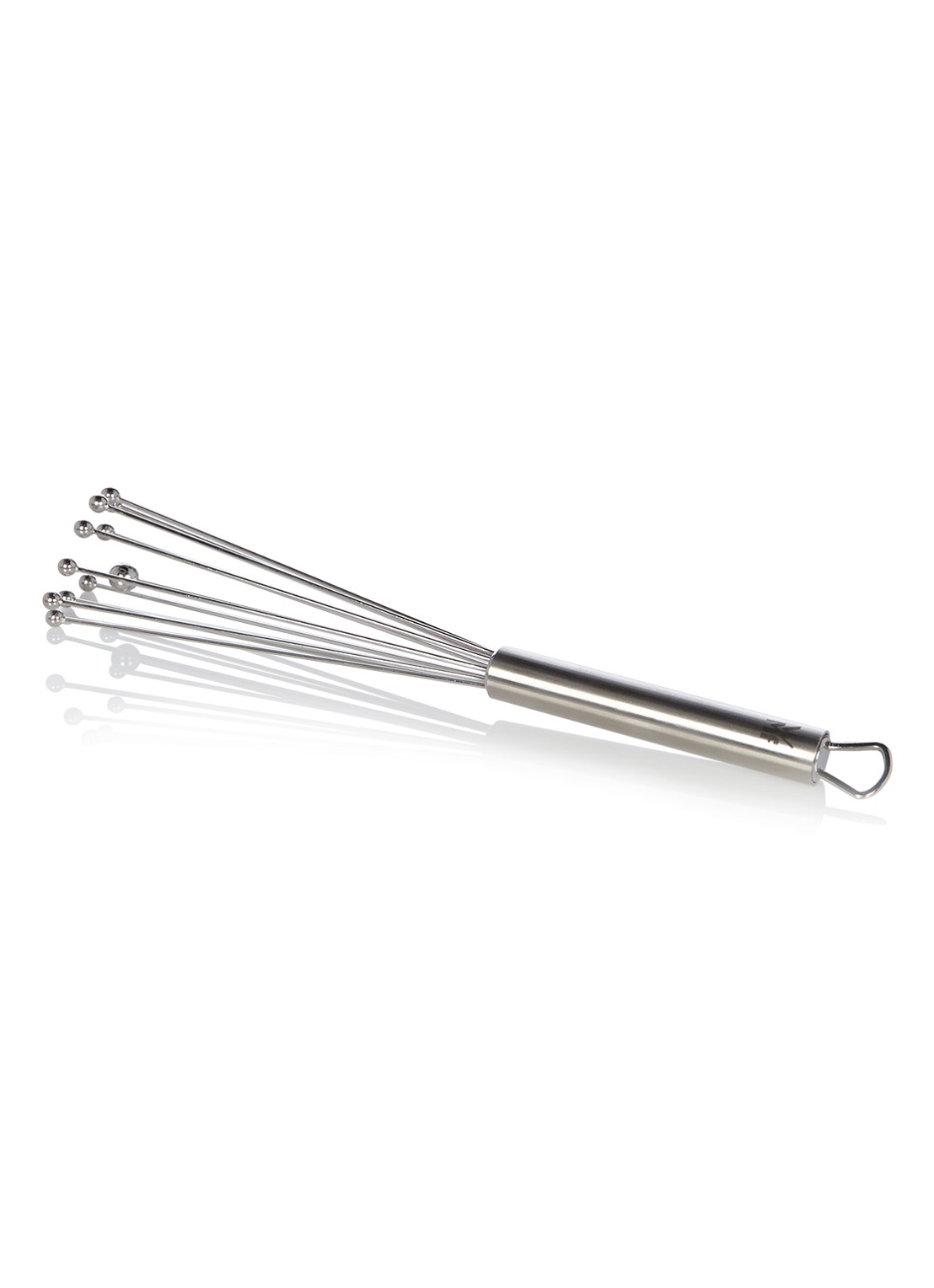 WMF Profi Plus bolletjesgarde 27 cm  - voorkant zilver