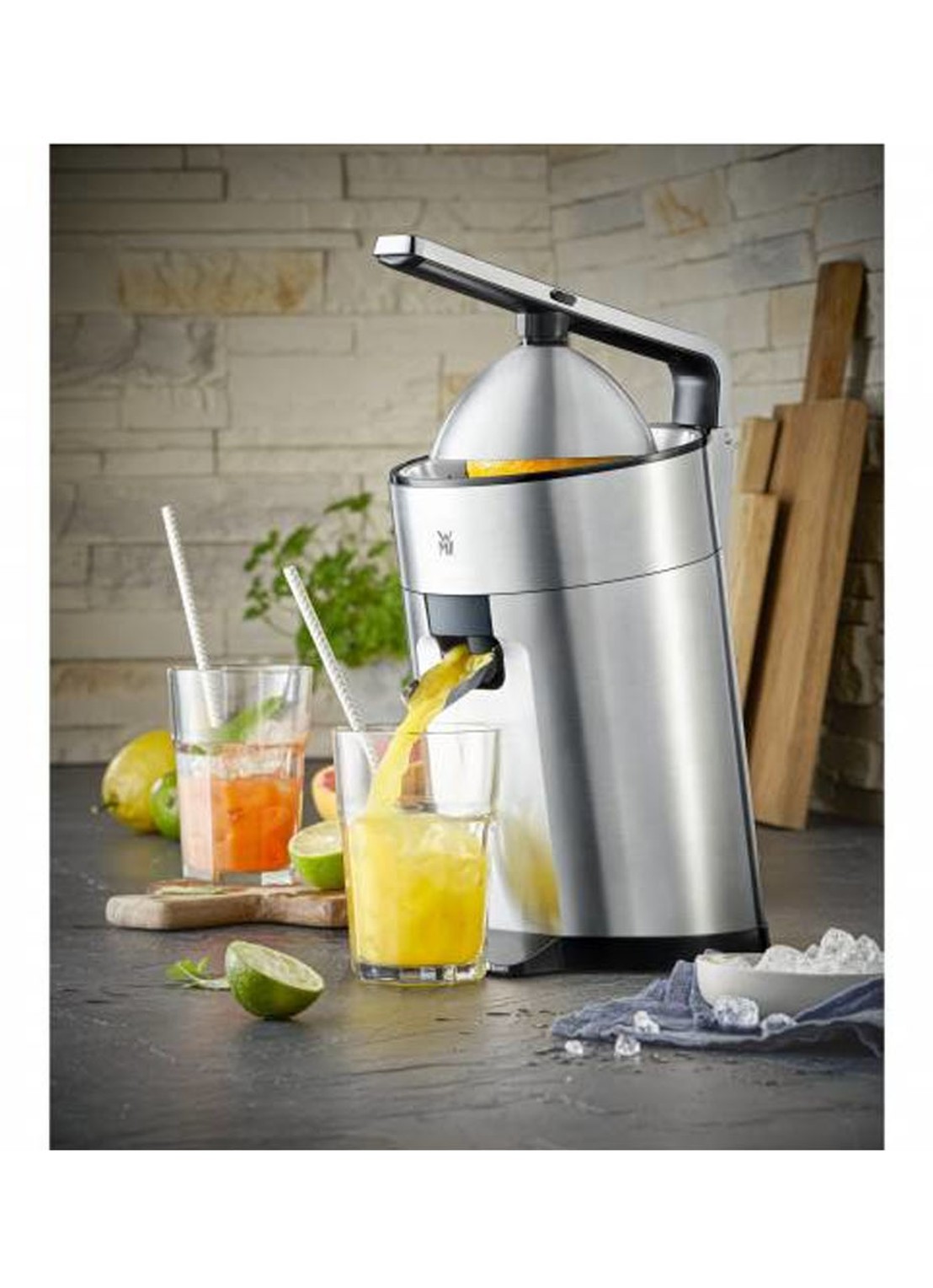 WMF Profi Plus citruspers - voorkant 7 zilver