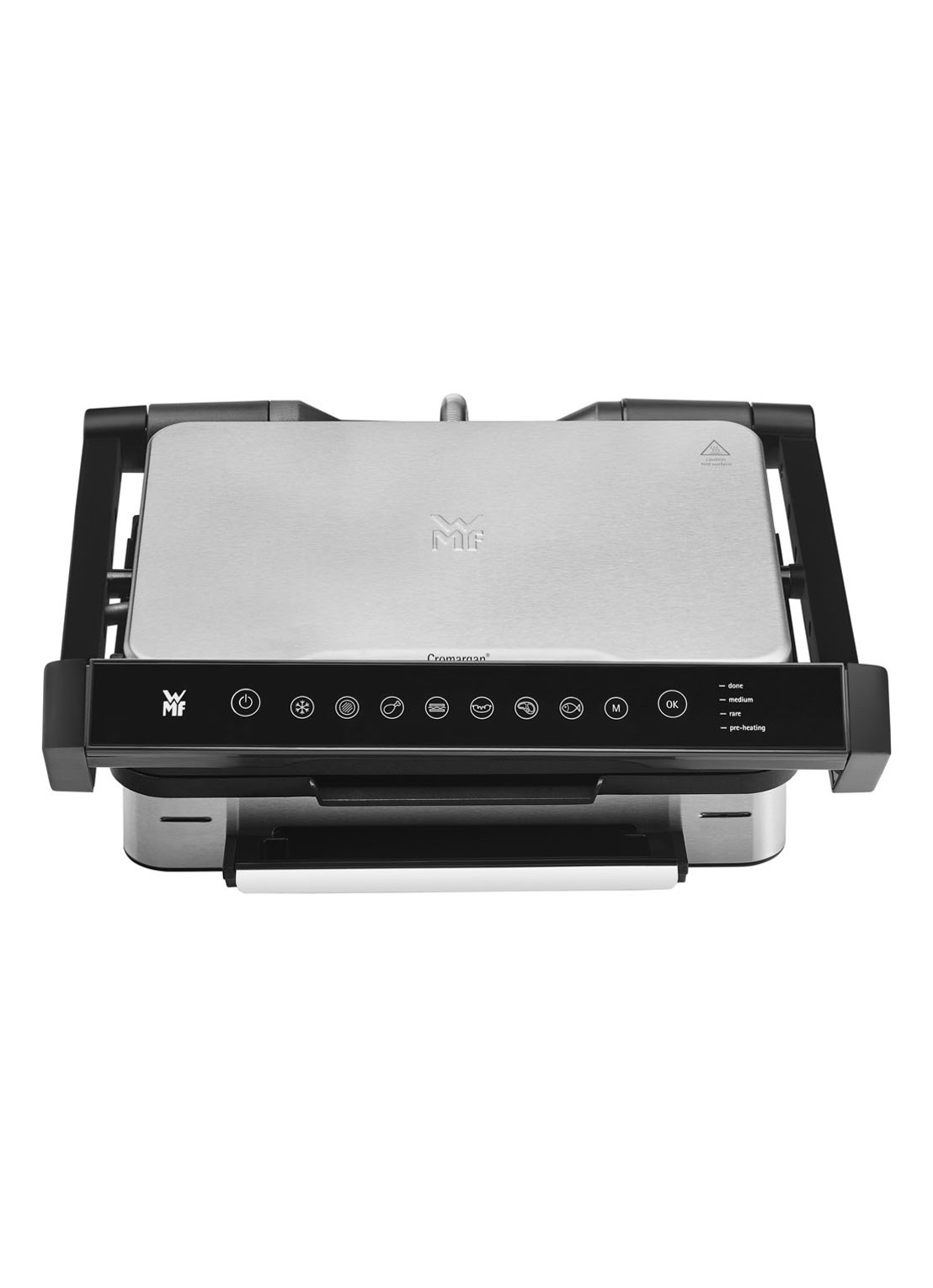 WMF Profi Plus Contact grill 0415560011 - detail zilver