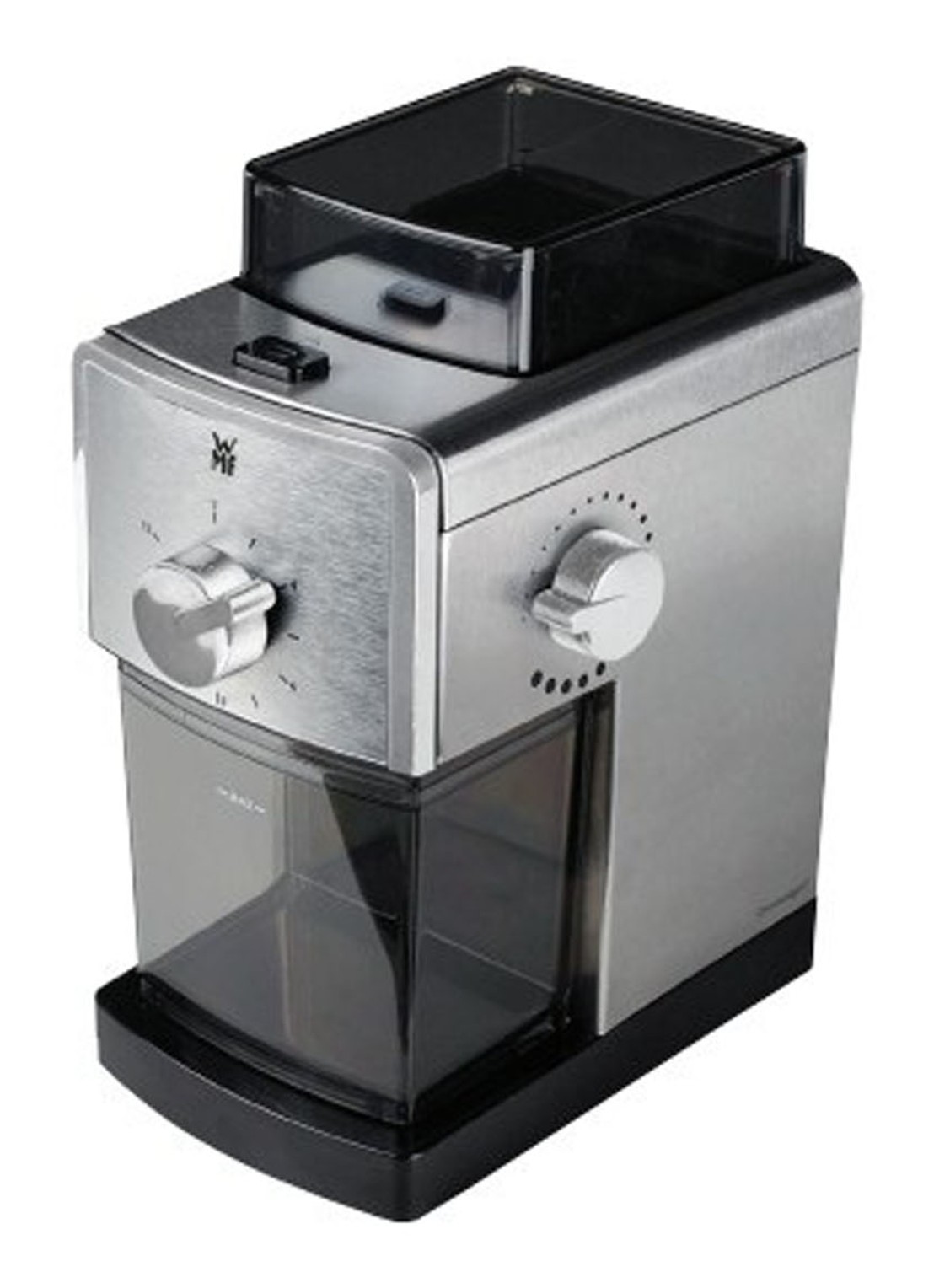 WMF Stelio koffiemolen  - voorkant zilver