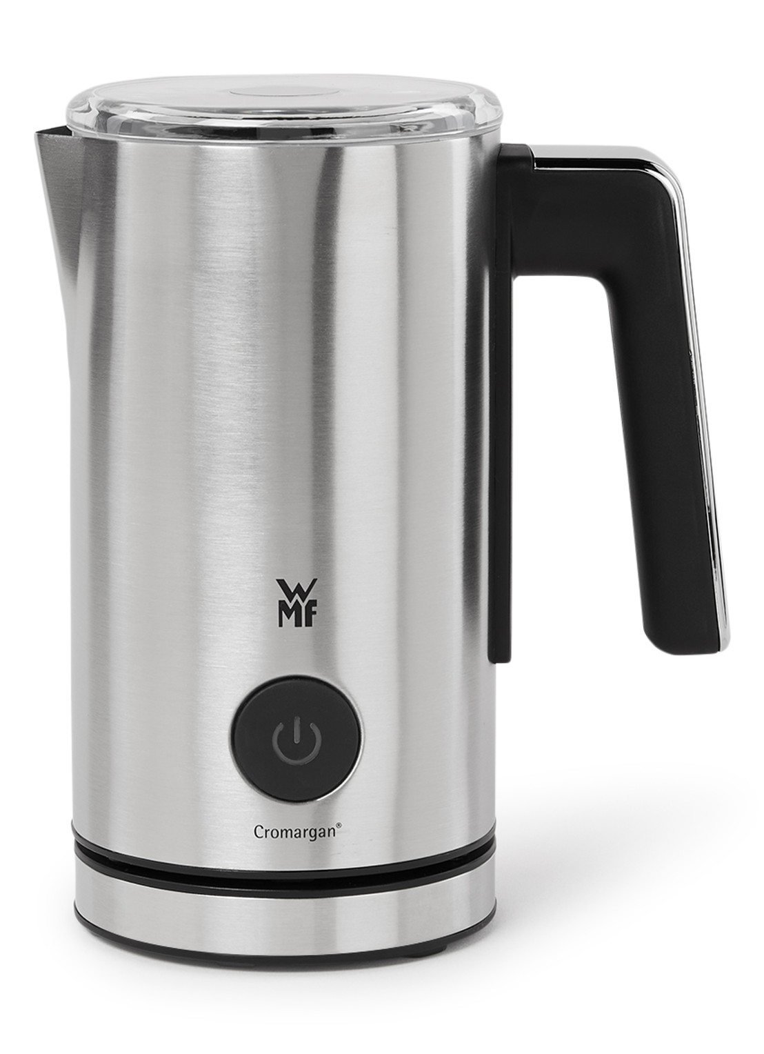 WMF Stelio melkopschuimer 250 ml - voorkant roestvrijstaal