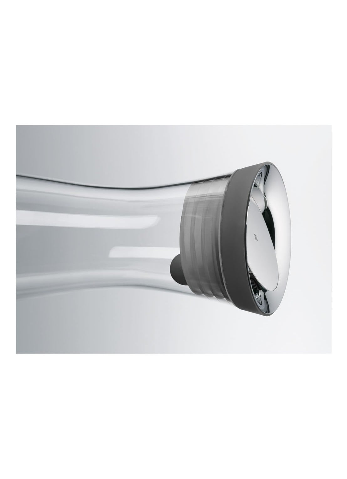 WMF Waterkaraf met klepsluiting 0,75 liter  - detail transparant