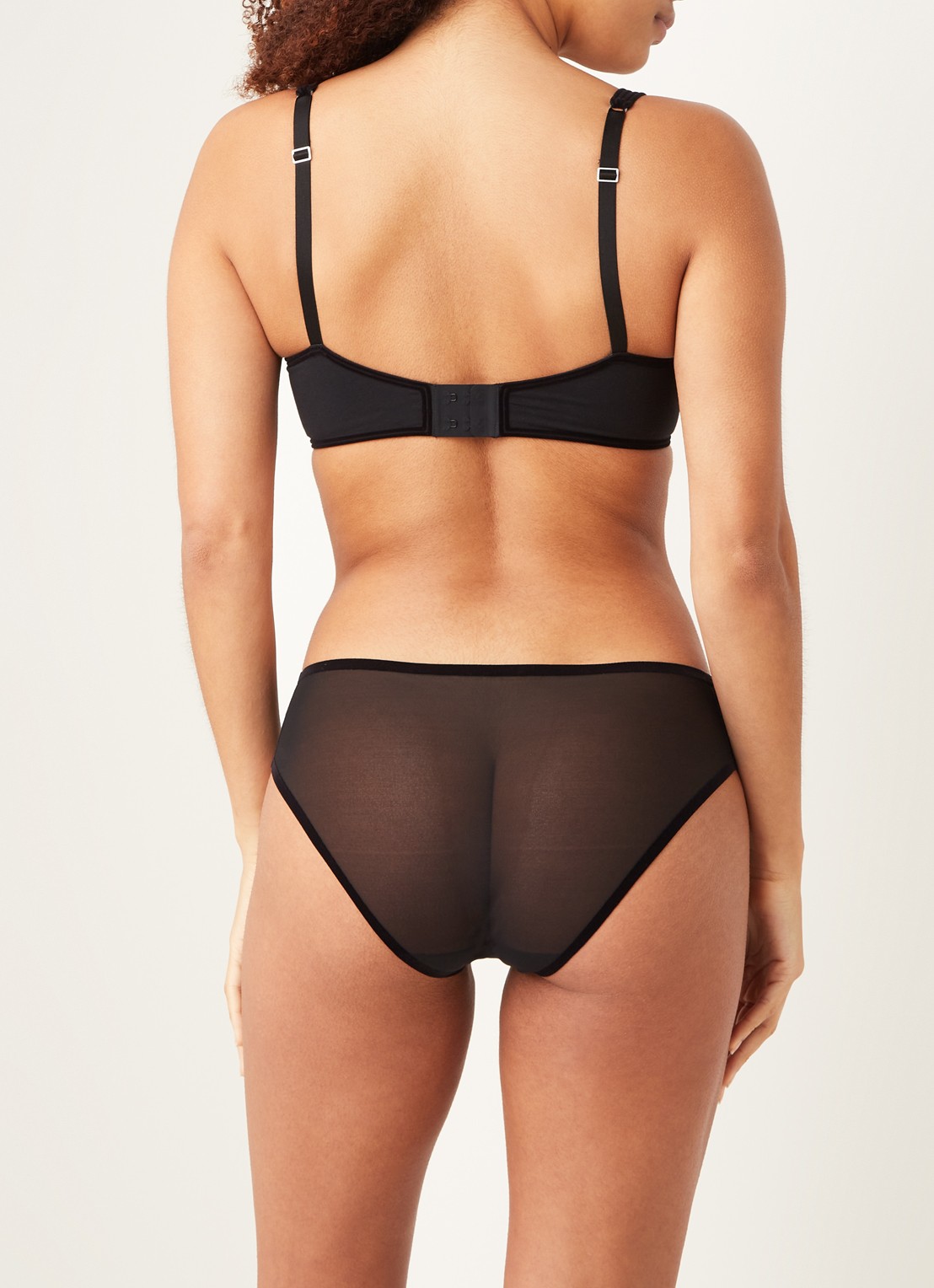 Wolford 3W Cup bralette met uitneembare padding - achterkant 2 zwart