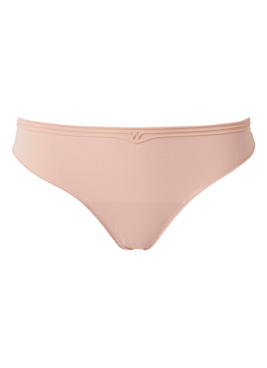 Wolford 3W string - voorkant 2 roze