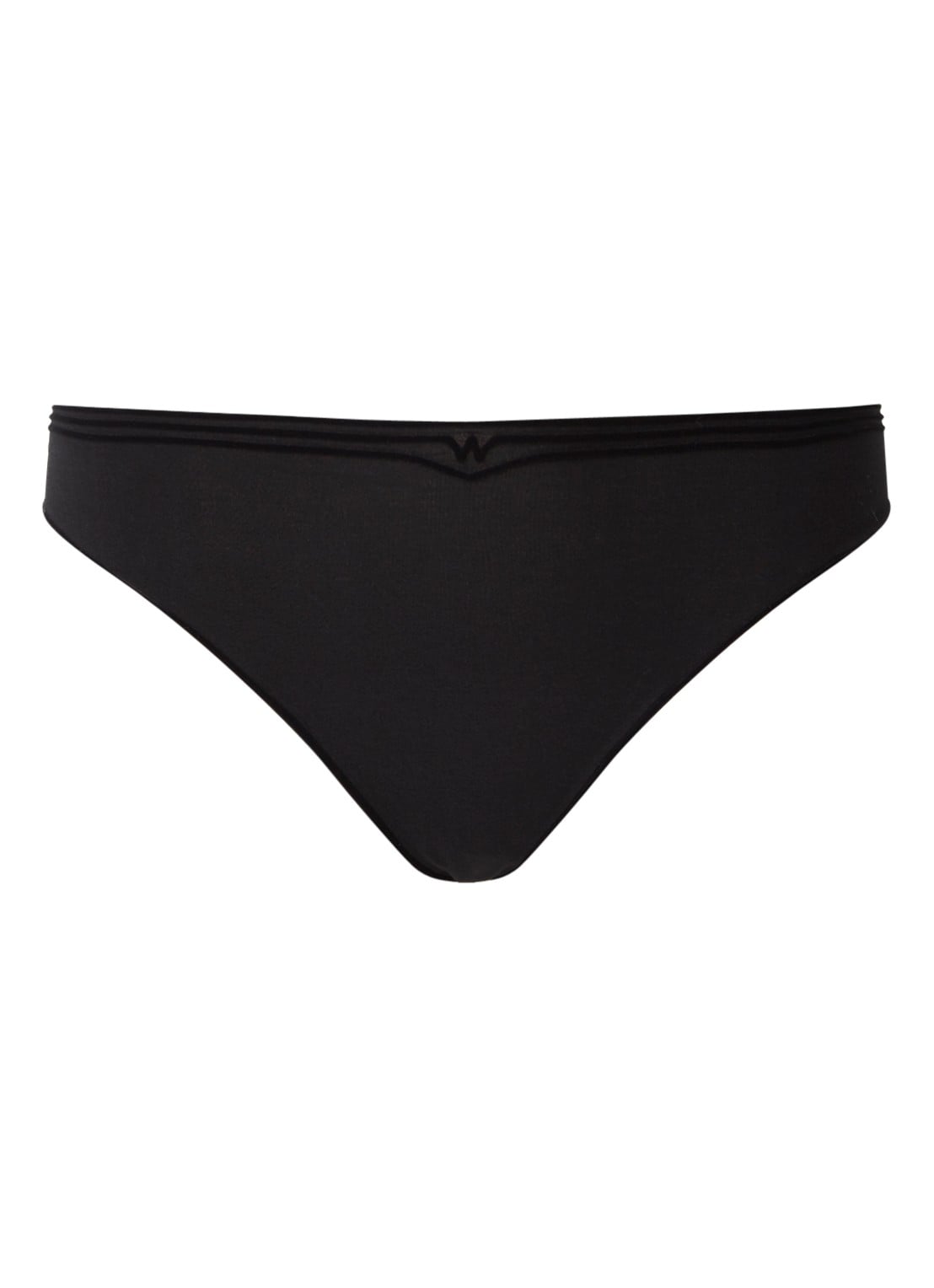 Wolford 3W string - voorkant 3 diepzwart