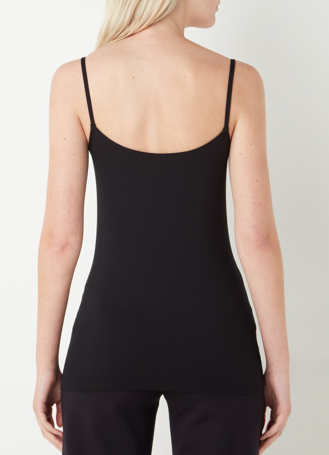 Wolford Aurora Hawaii spaghettitop - achterkant 4 zwart