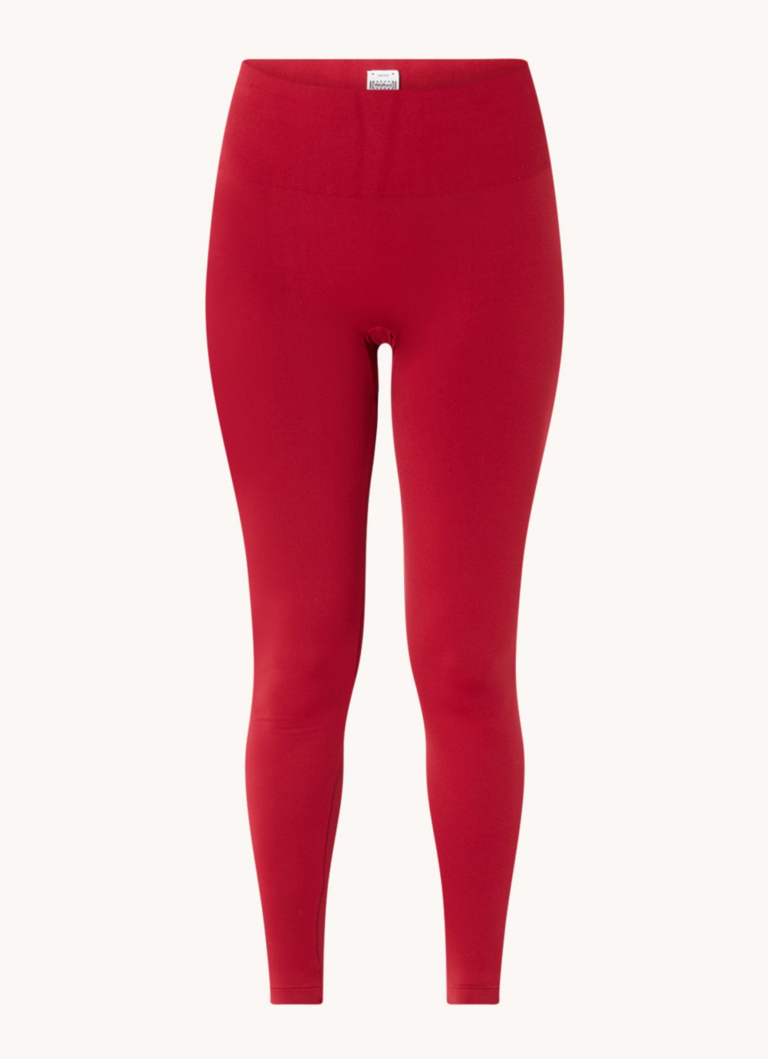 Wolford Aurora high waist legging - voorkant 3 donkerrood
