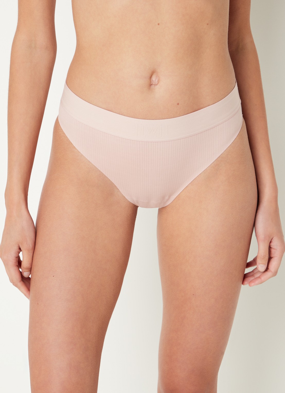 Wolford Beauty Cotton slip - detail 4 oudroze
