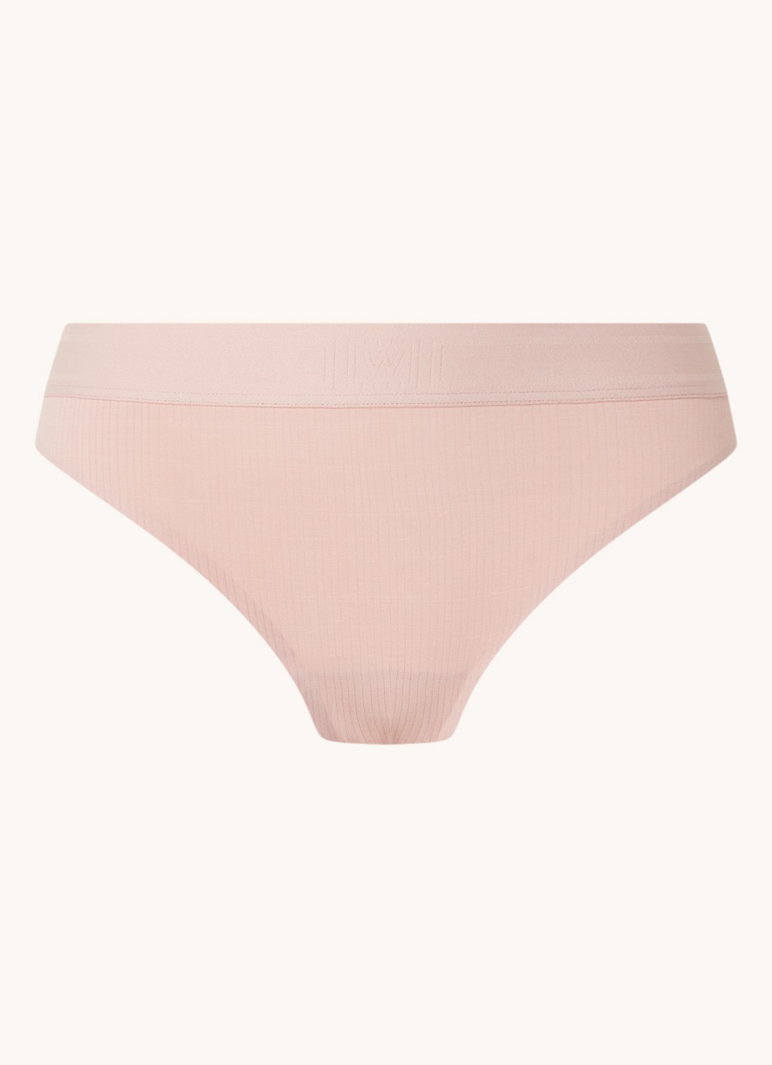 Wolford Beauty Cotton slip - voorkant 2 oudroze