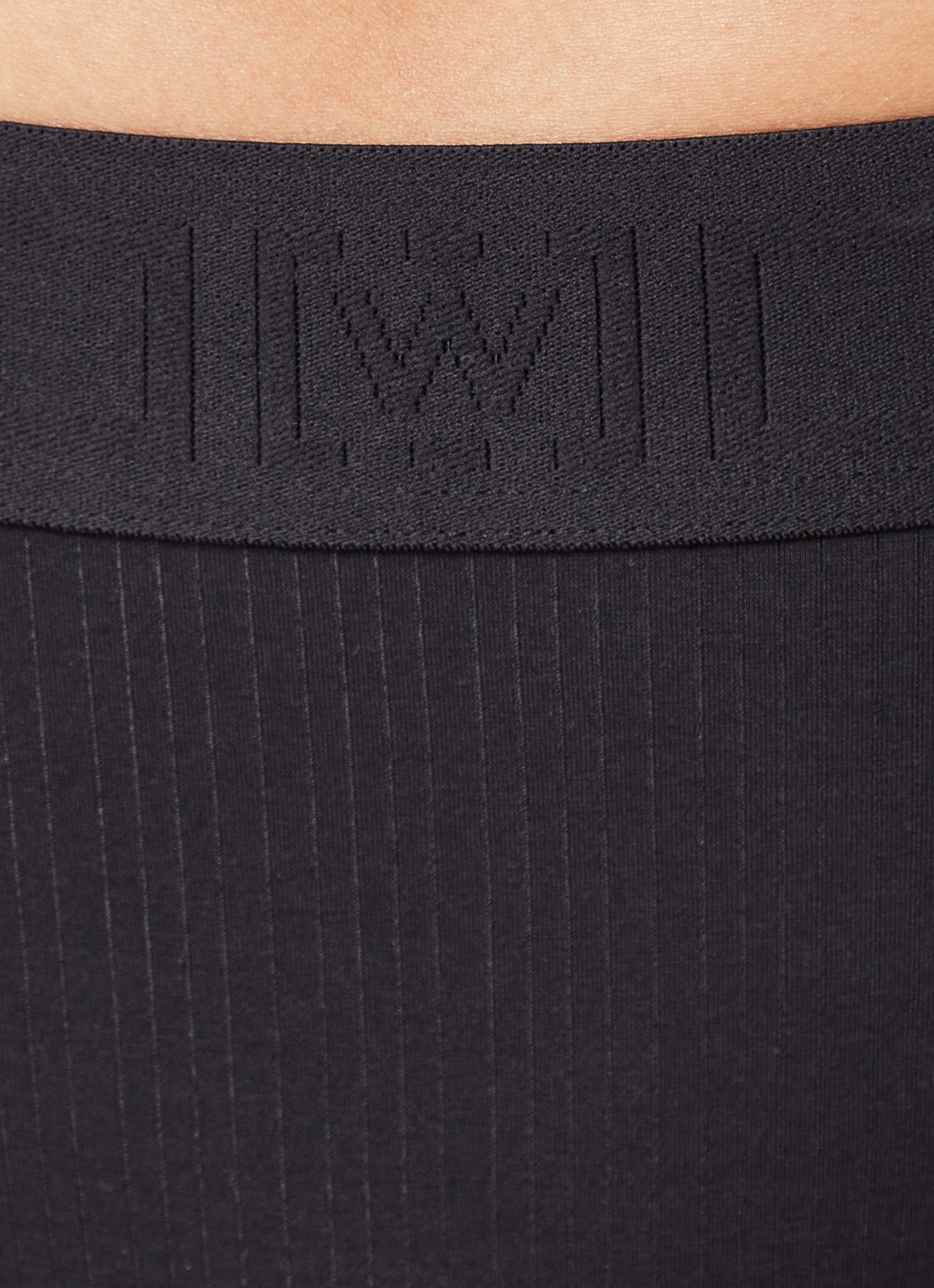 Wolford Beauty Cotton string - detail 4 zwart