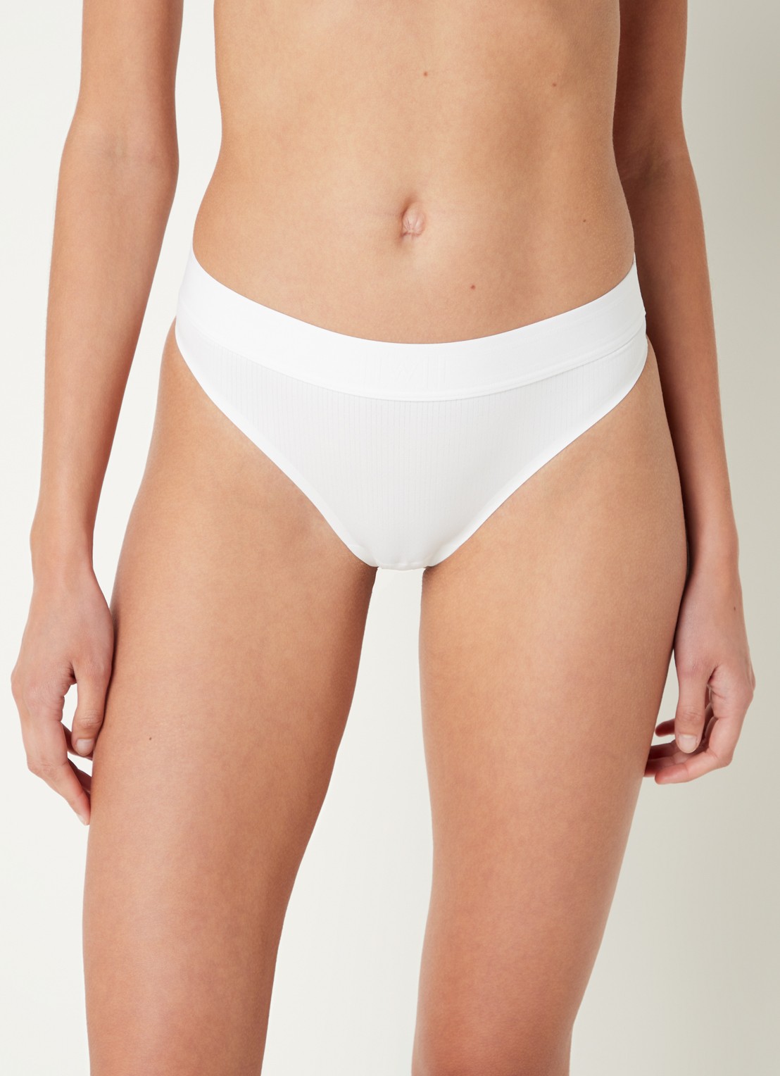 Wolford Beauty Cotton string - detail 4 wit