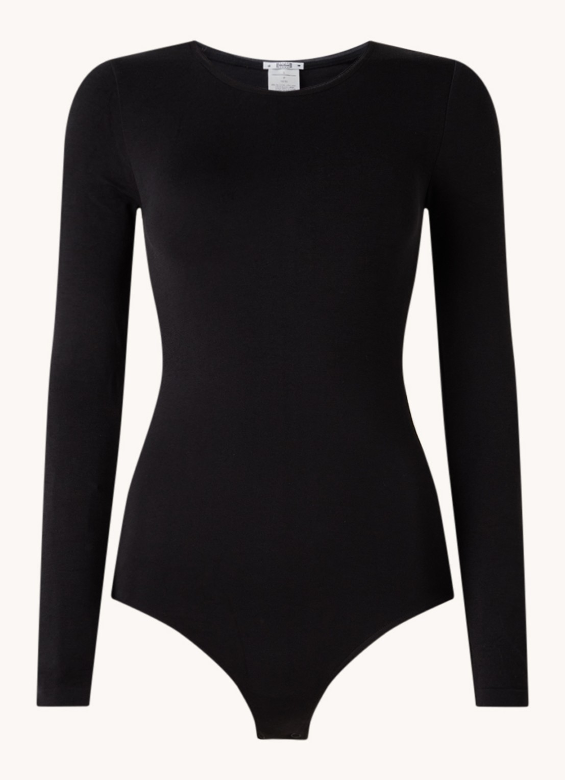 Wolford Berlin body met lange mouwen - voorkant 2 zwart