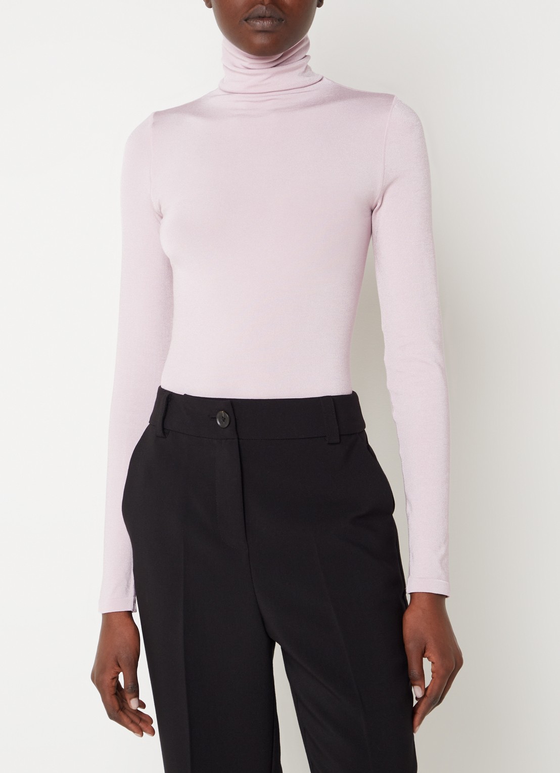 Wolford Colorado body met col - detail lila