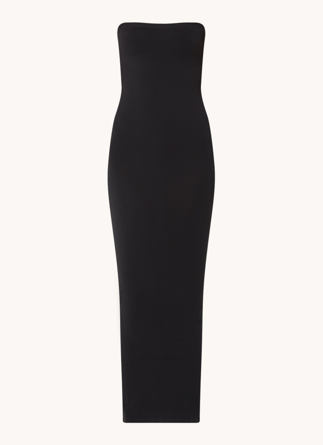 Wolford Fatal maxi jurk met stretch - voorkant zwart