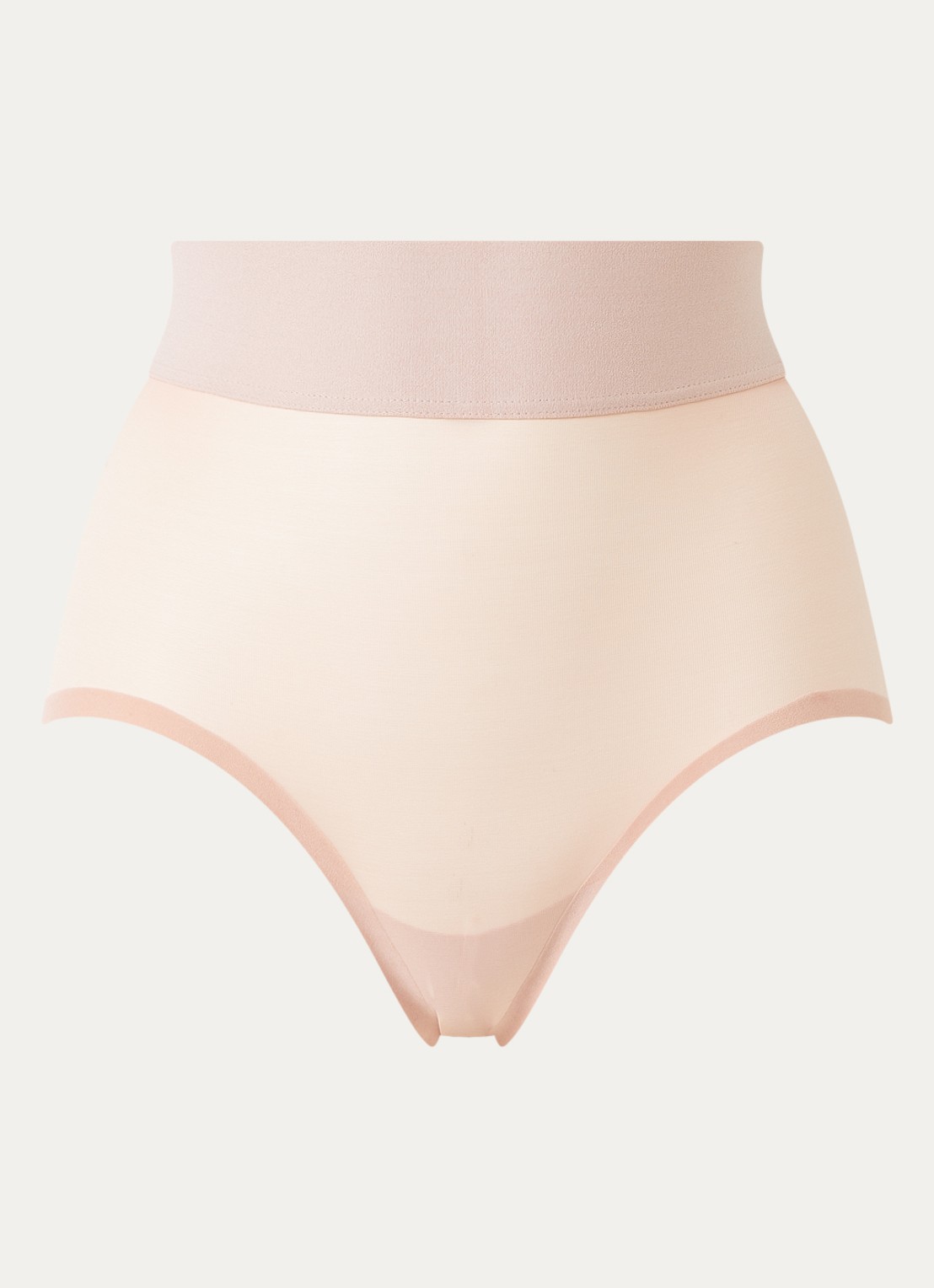 Wolford High waisted corrigerende slip - voorkant 3 beige
