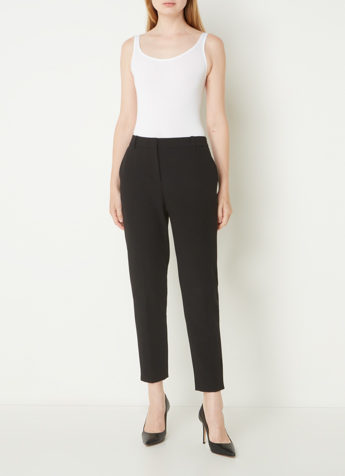 Wolford Jamaika body met ronde hals - voorkant 4 wit