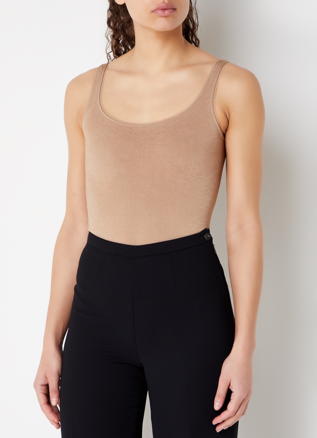 Wolford Jamaika string body  - detail 4 donkerbeige