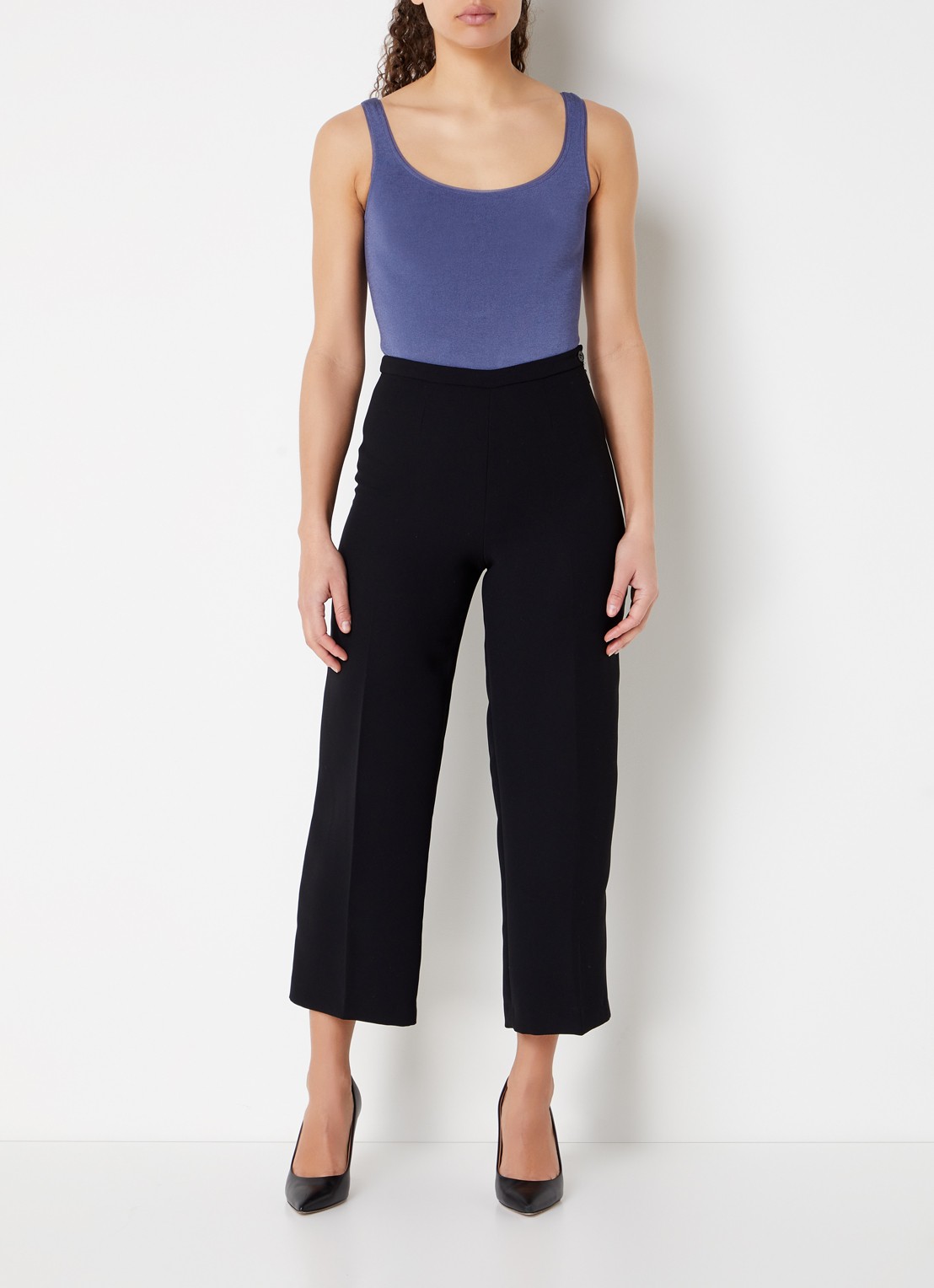 Wolford Jamaika string body  - voorkant 2 lichtblauw