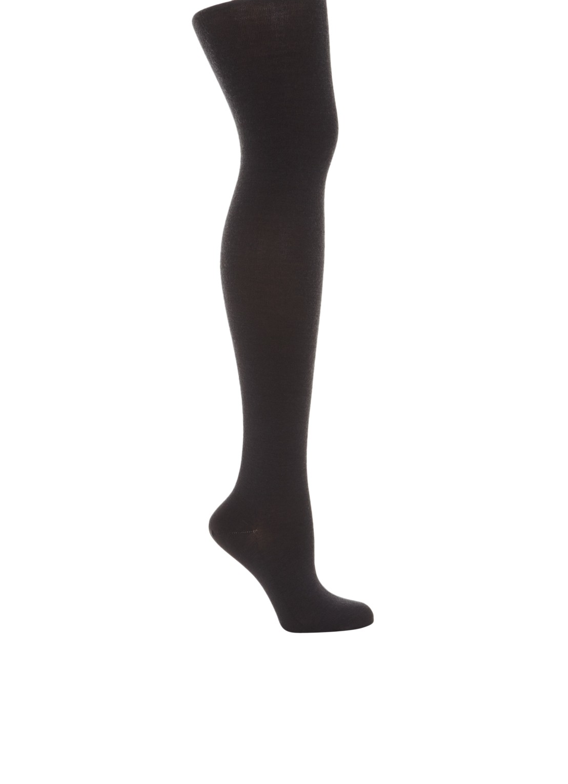 Wolford Maillot in scheerwolblend - voorkant 2 anthracite - 7221