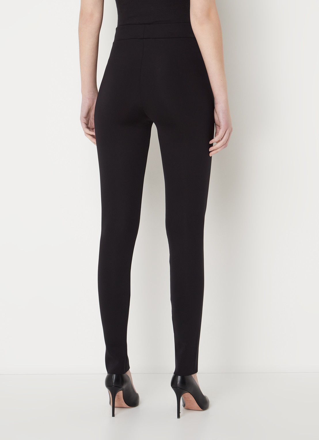 Wolford Midnight Grace high waist legging met split - achterkant 4 zwart
