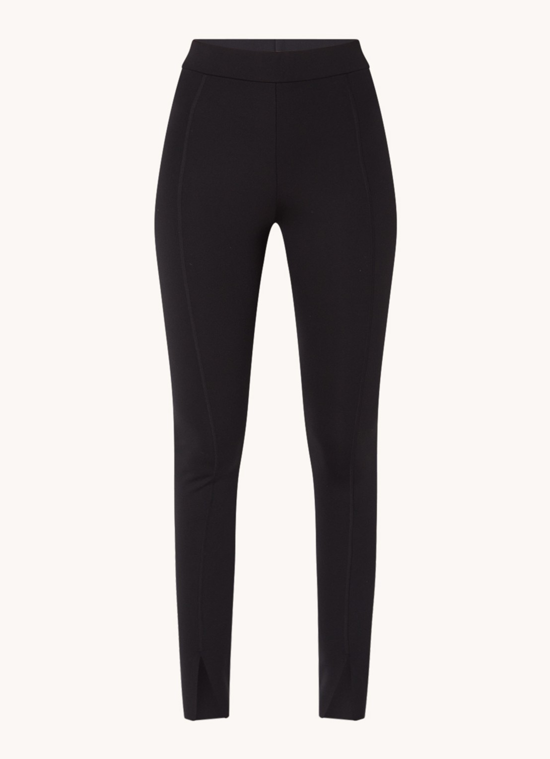 Wolford Midnight Grace high waist legging met split - voorkant 2 zwart