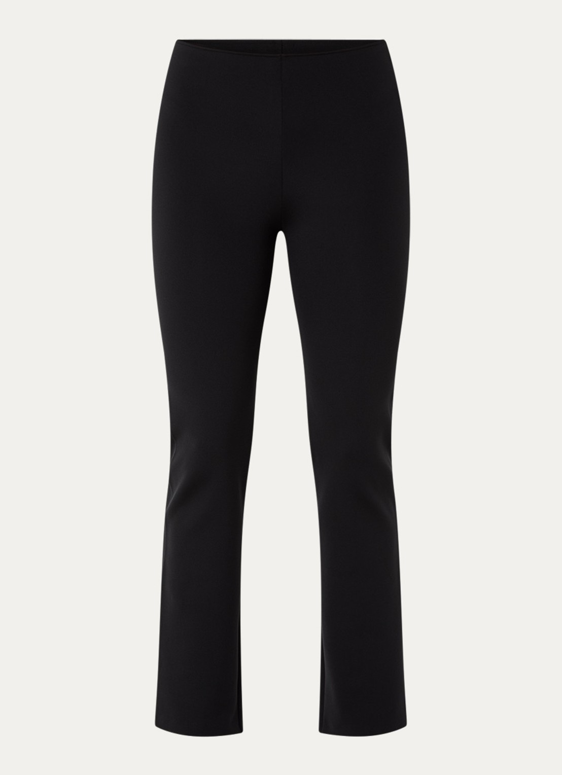 Wolford Midnight Grace high waist slim fit pantalon - voorkant 3 zwart