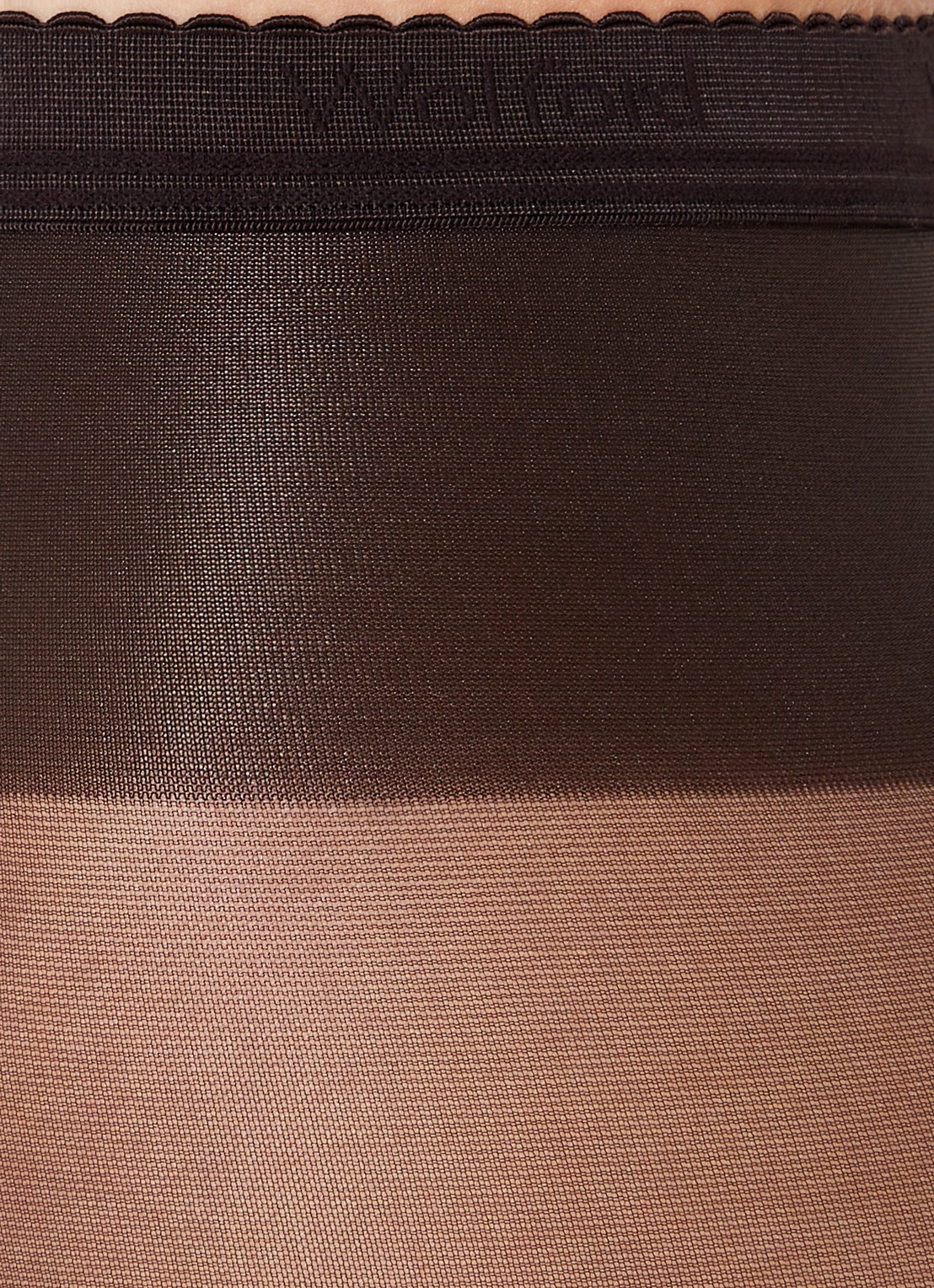 Wolford Neon panty in 40 denier  - detail donkerbruin