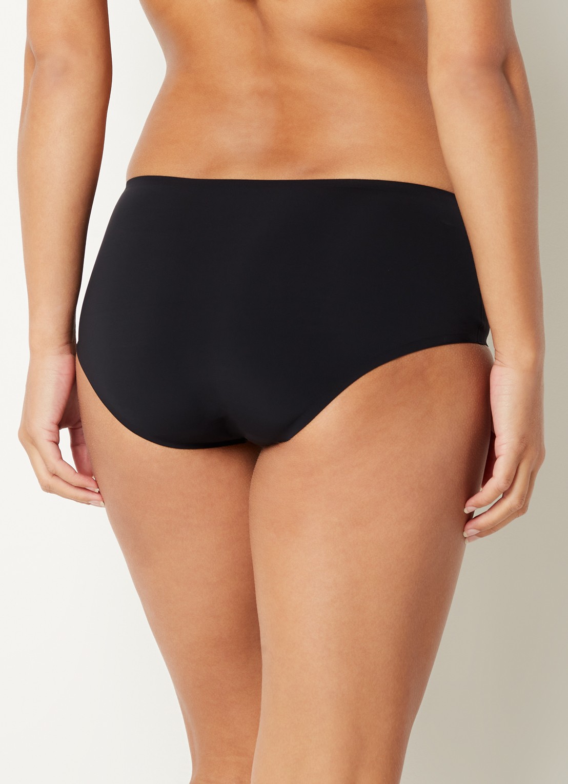 Wolford Pure naadloze slip - achterkant zwart