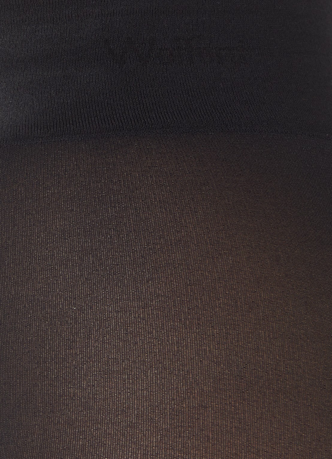 Wolford Pure panty in 50 denier  - detail diepzwart