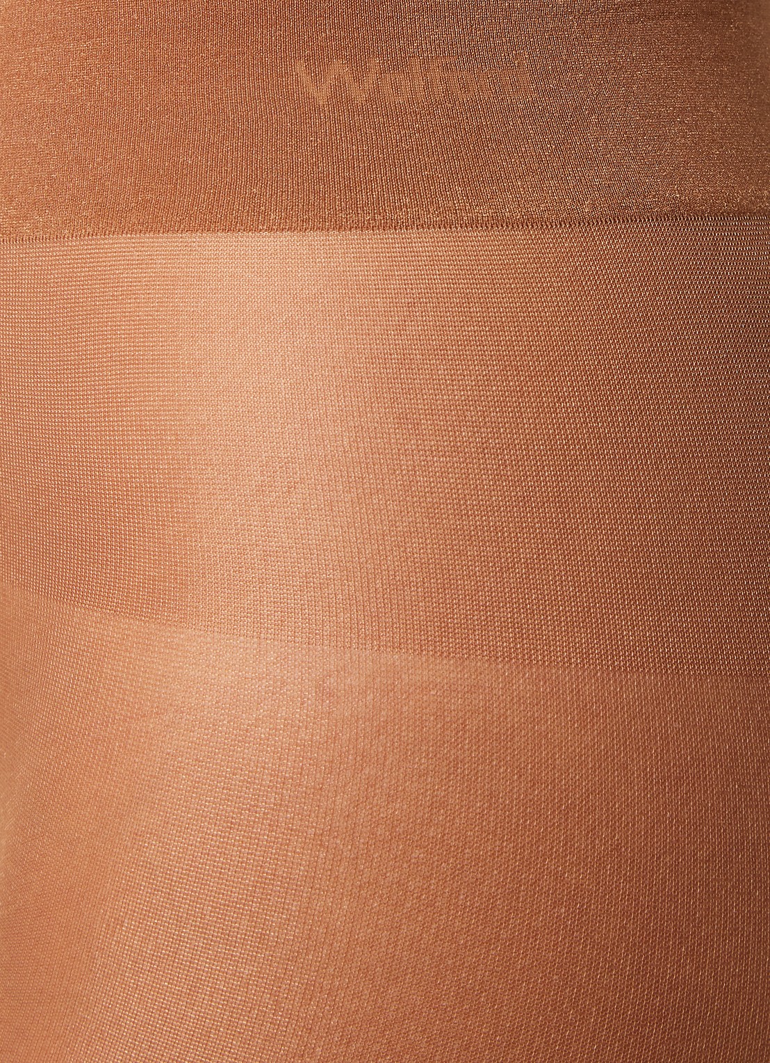 Wolford Satin Touch panty in 20 denier - detail donkergeel
