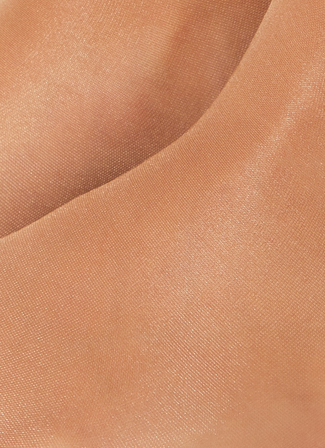Wolford Satin Touch pantykousen in 20 denier - detail 3 cognac