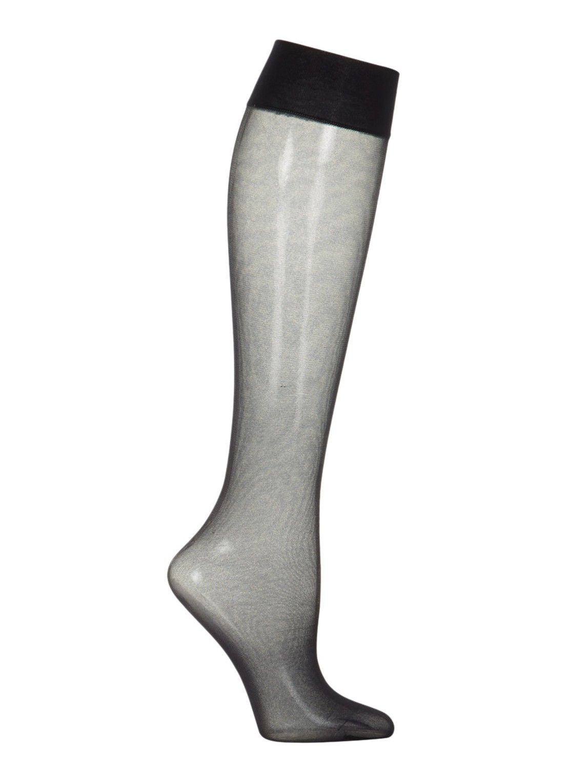 Wolford Satin Touch pantykousen in 20 denier - voorkant 3 donkergrijs