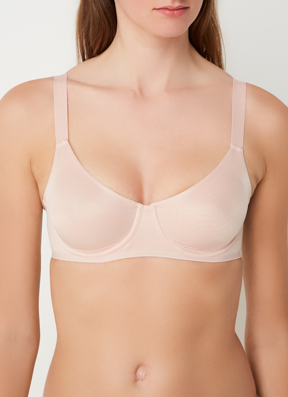Wolford Sheer Touch bh met beugel - detail 2 roze