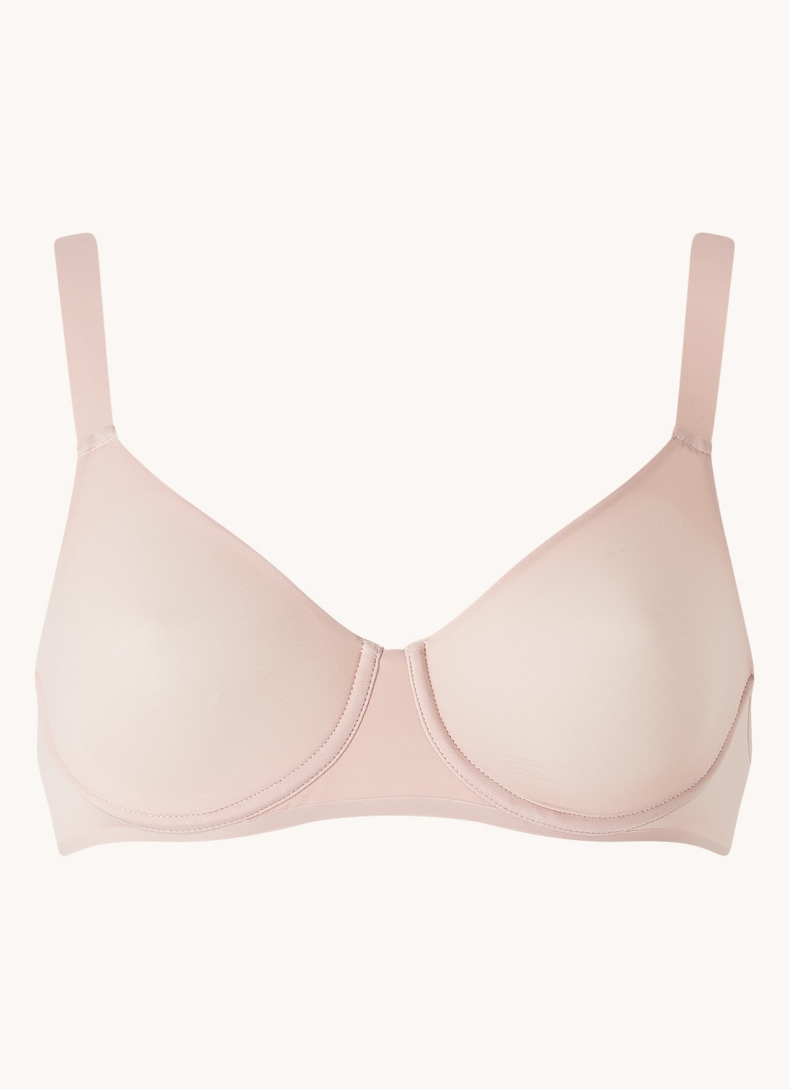 Wolford Sheer Touch bh met beugel - voorkant 4 roze