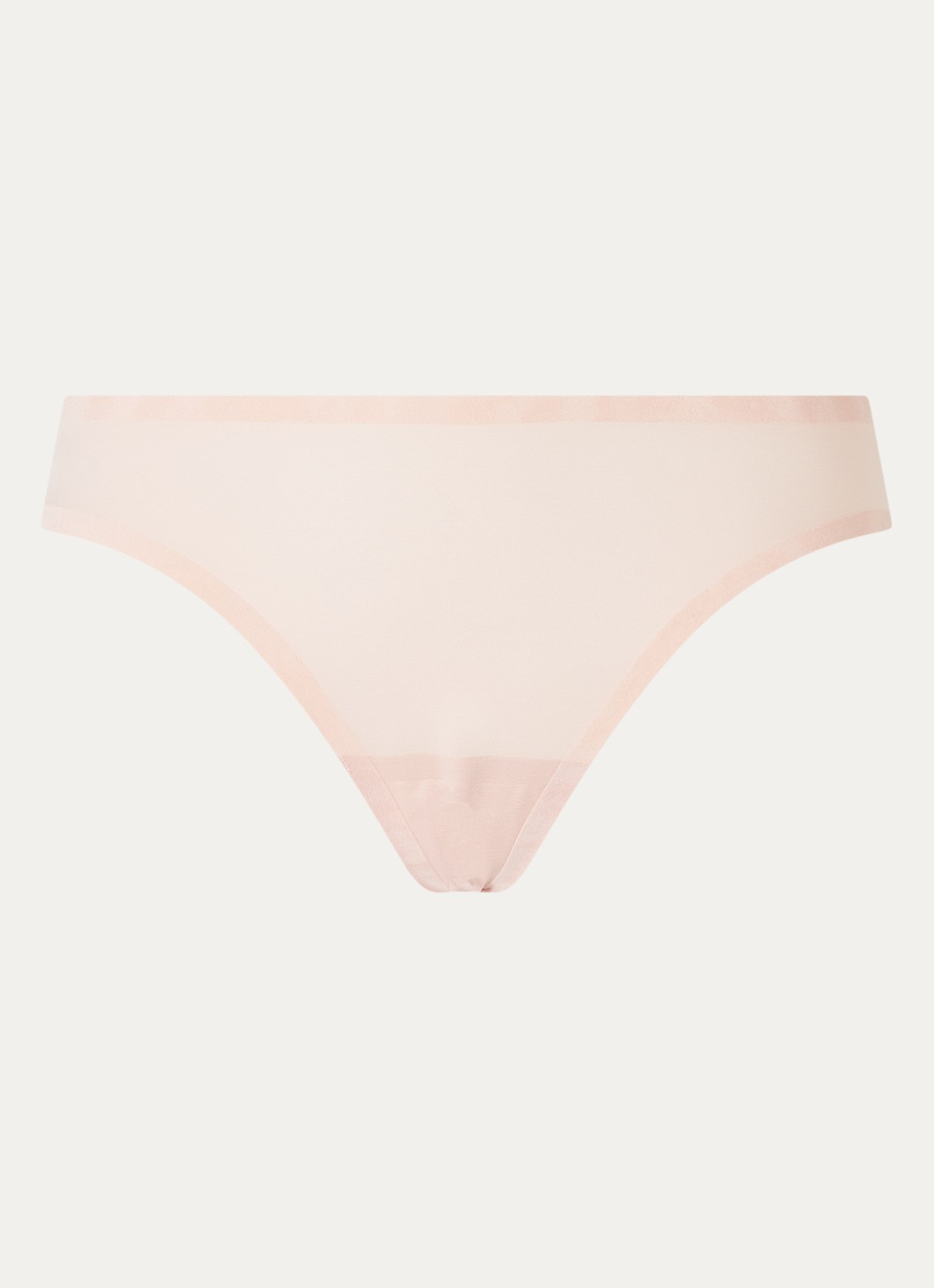 Wolford Sheer Touch naadloze slip - voorkant 4 lichtroze