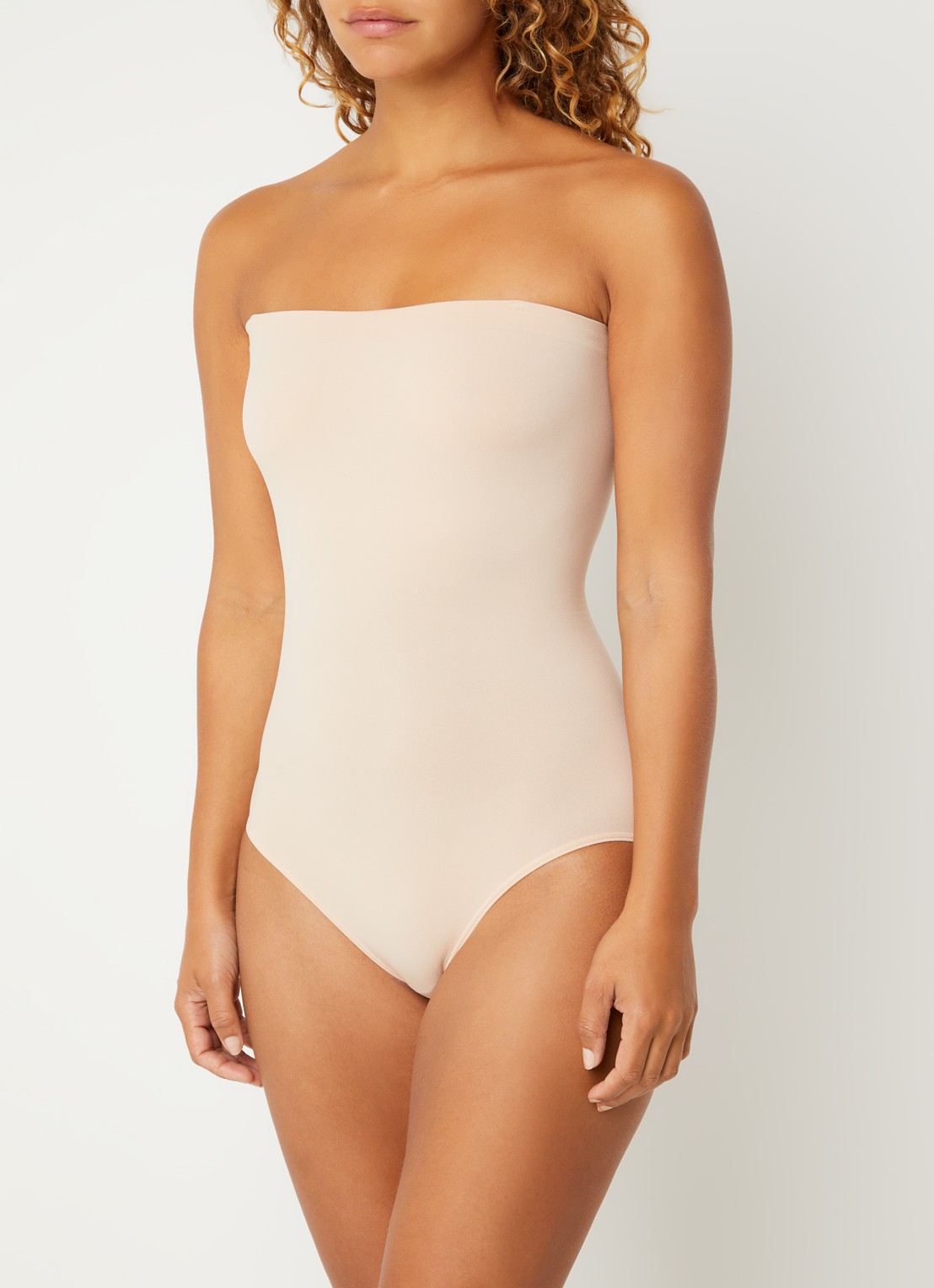 Wolford Skin Contour Tube Body - voorkant 2 beige