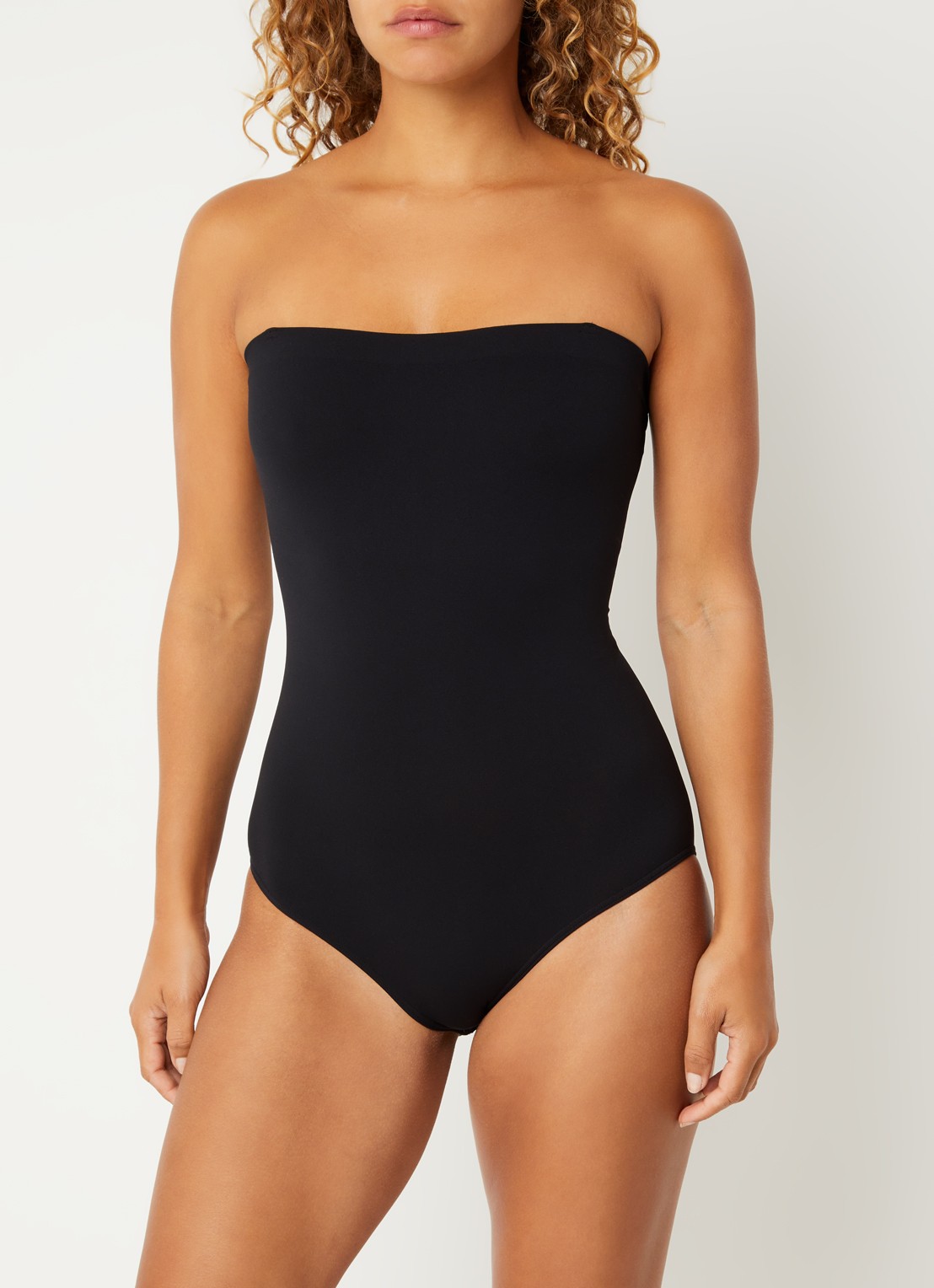 Wolford Skin Contour Tube Body - voorkant 2 zwart