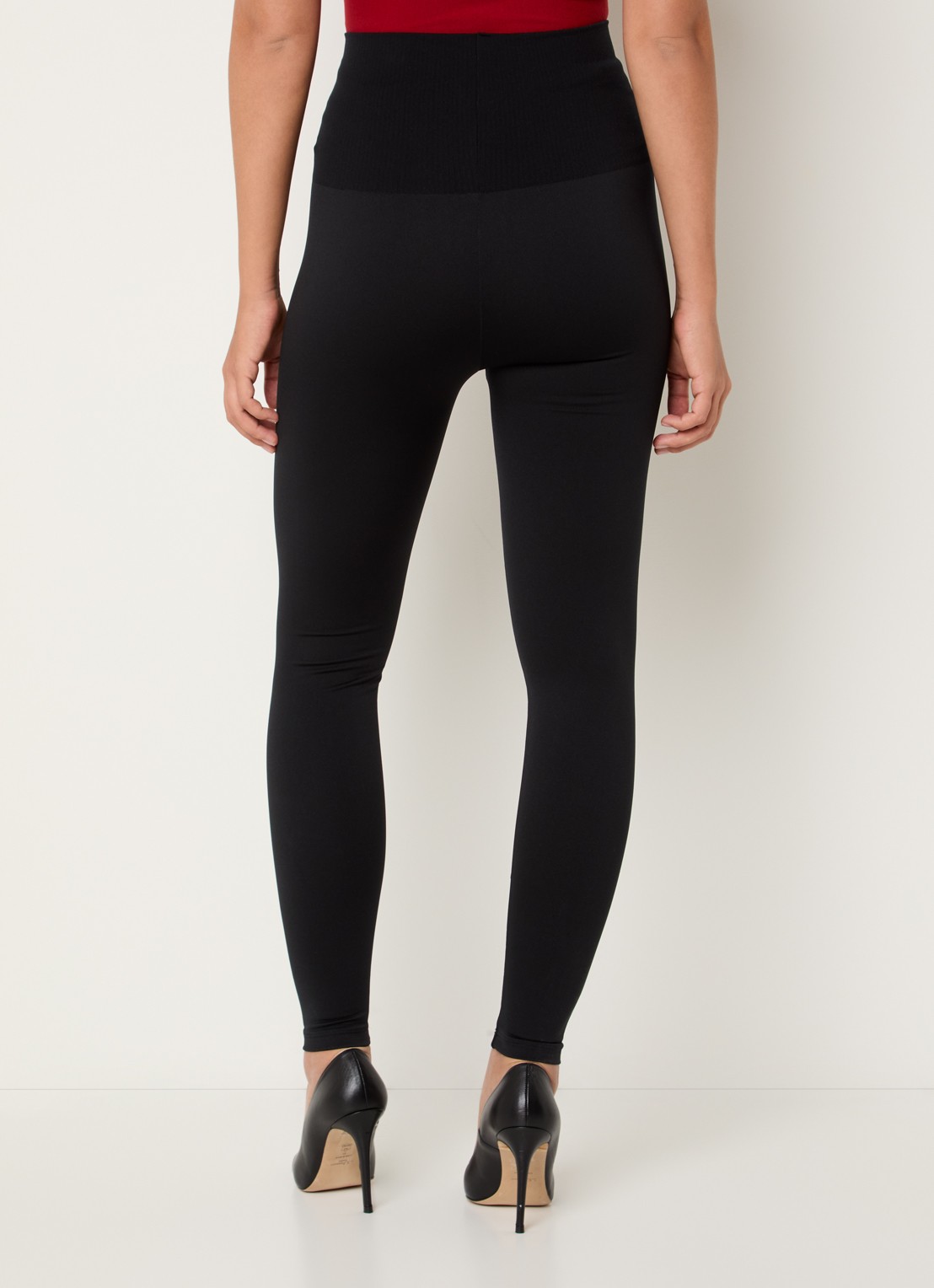 Wolford The Wonderful high waist corrigerende legging  - achterkant 5 antraciet