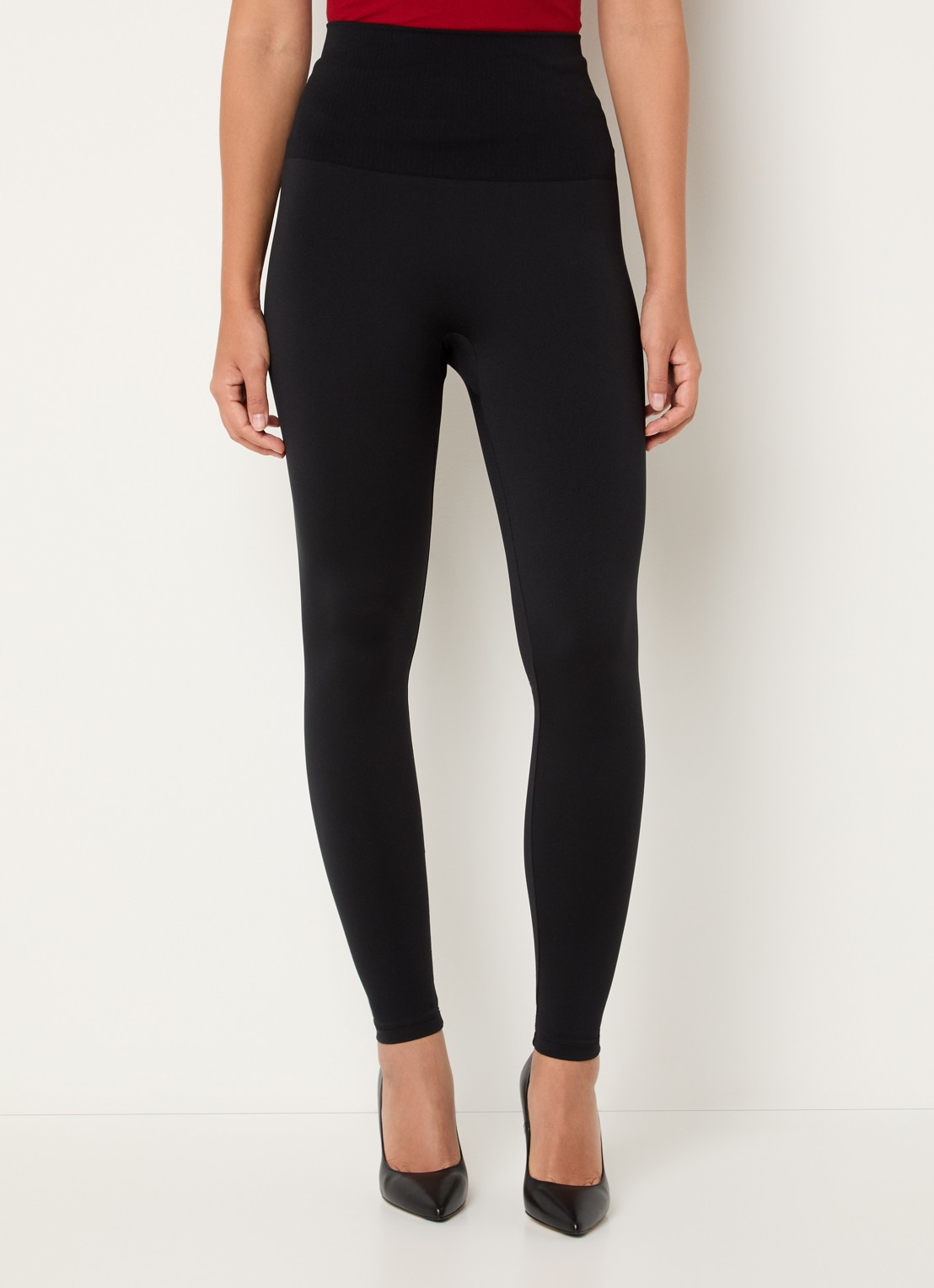 Wolford The Wonderful high waist corrigerende legging  - detail 3 antraciet