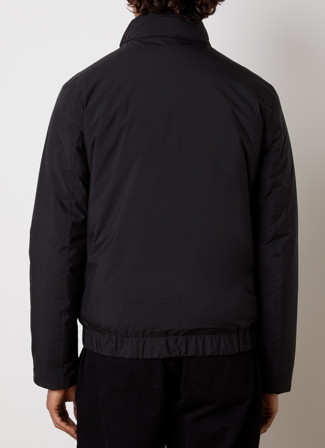 Woolrich Cloud Lewis gewatteerd bomberjack met steekzakken - achterkant 4 zwart