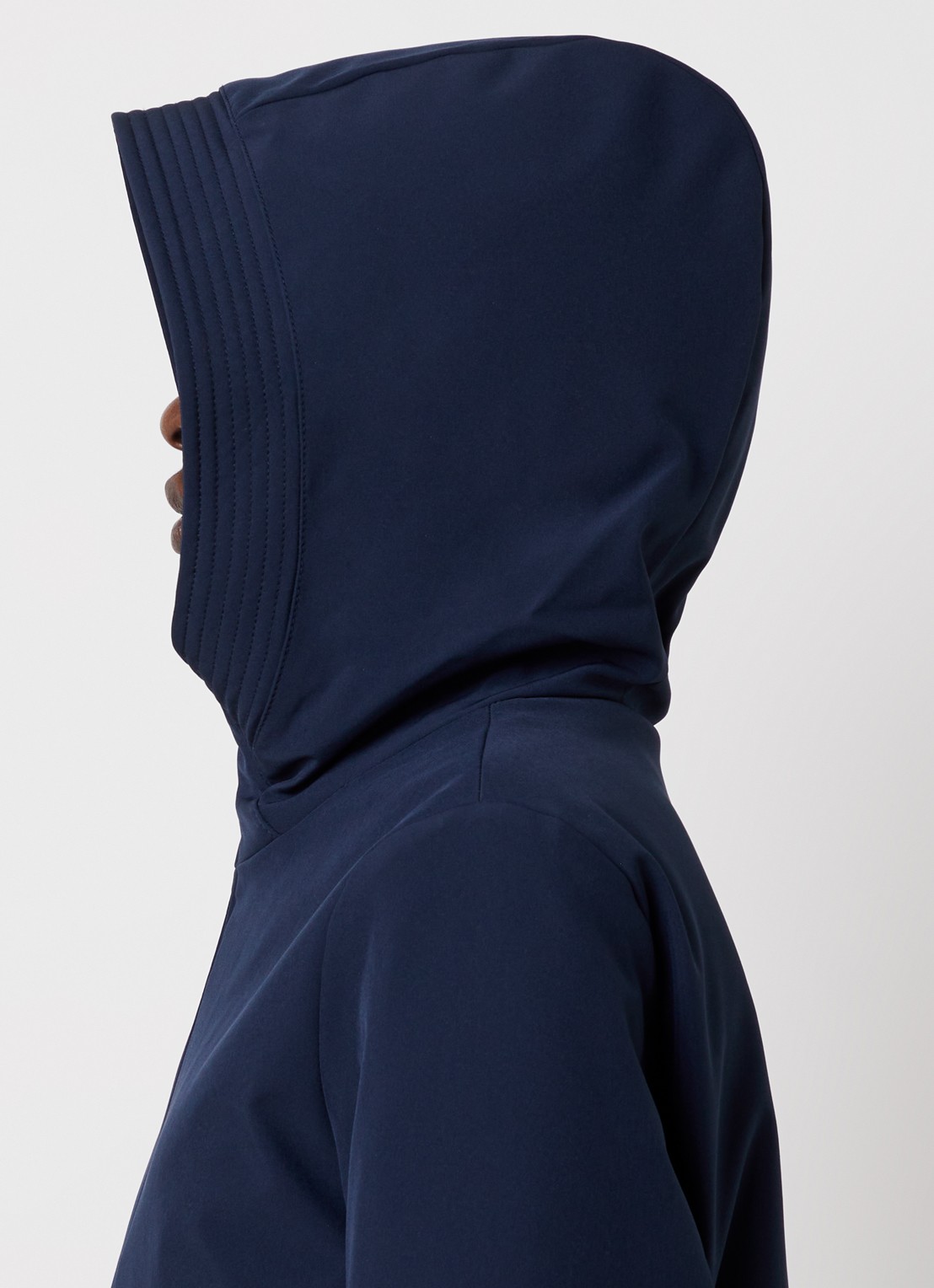 Woolrich Gewatteerd jack met donsvulling en ritszakken - detail 2 royalblauw