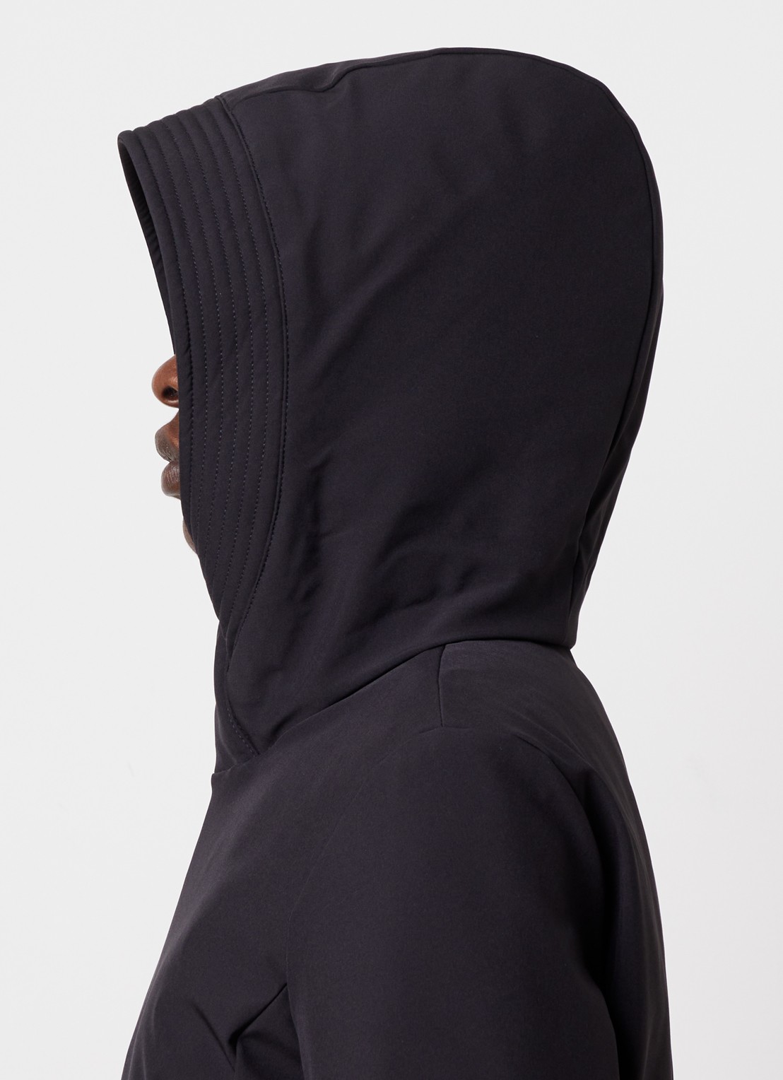 Woolrich Gewatteerde parka met donsvulling en steekzakken - detail 2 zwart