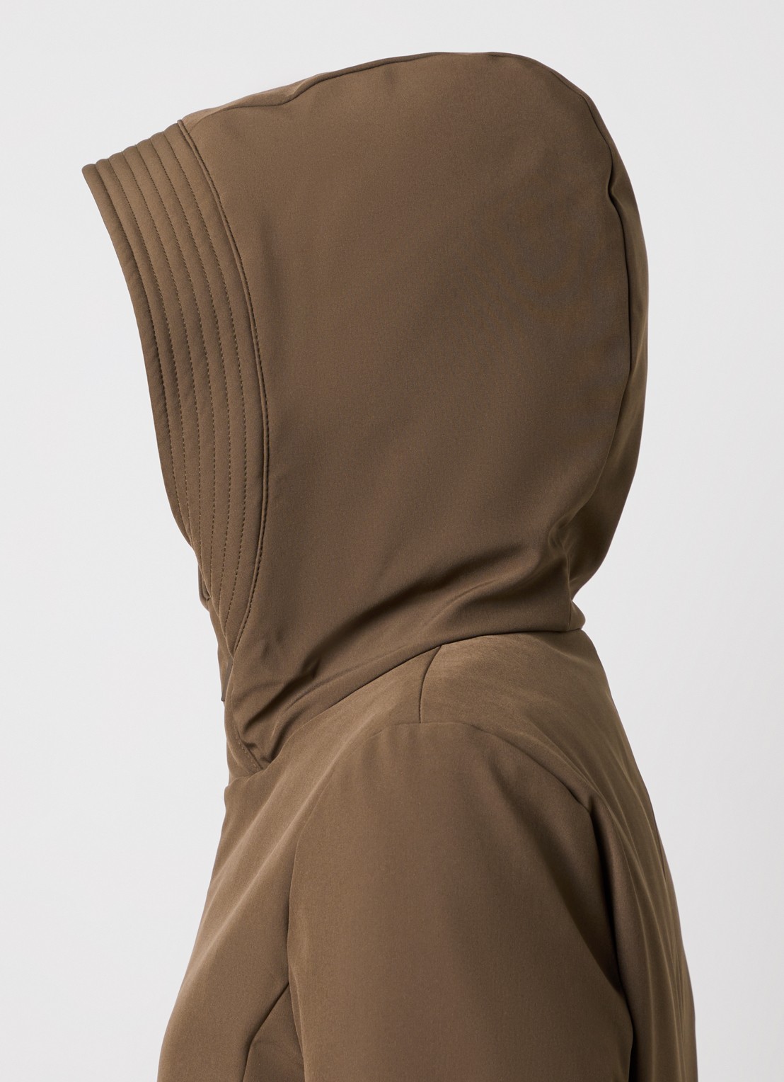 Woolrich Gewatteerde parka met donsvulling en steekzakken - detail 2 camel