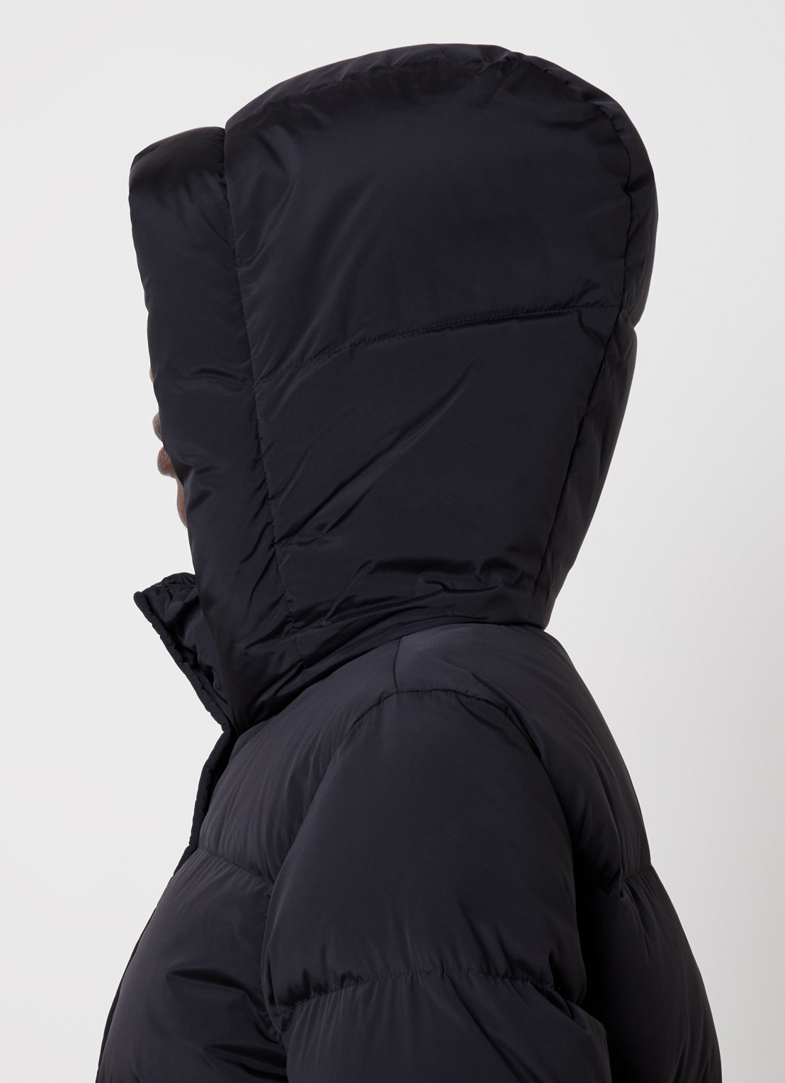 Woolrich Kelly gewatteerde parka met donsvulling en steekzakken - detail 5 zwart
